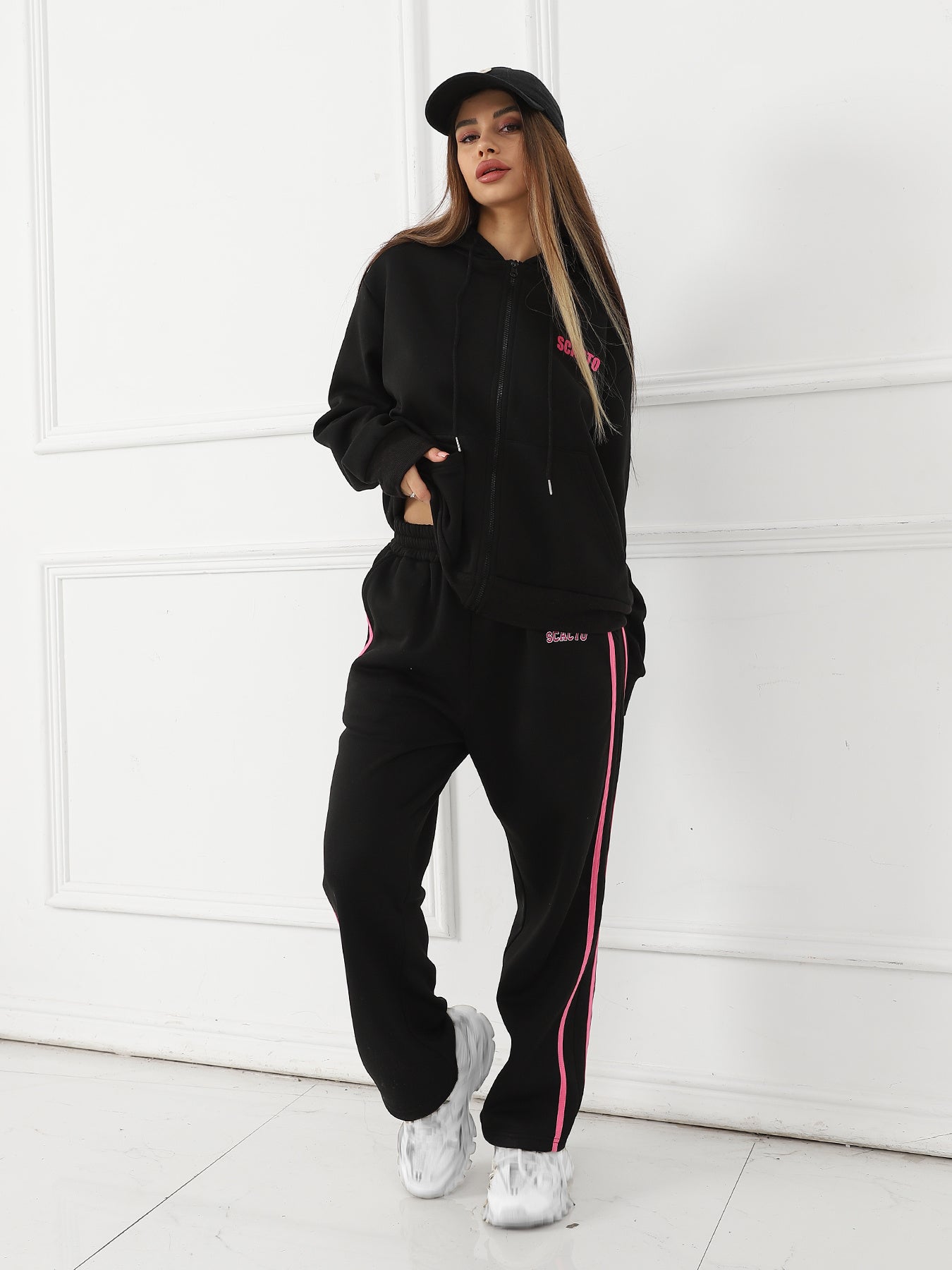 Women's Long Sleeved Hoodie Set