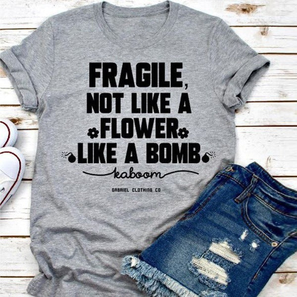 Cute Bomb Women's Short Sleeved T-shirts