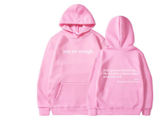 Dear Person Behind Me Hoodie Unisex