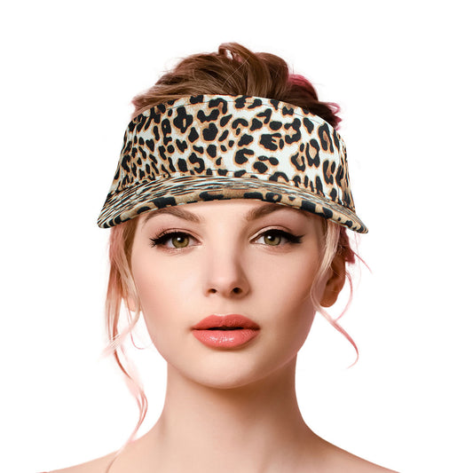 Wild Leopard Visor Hat