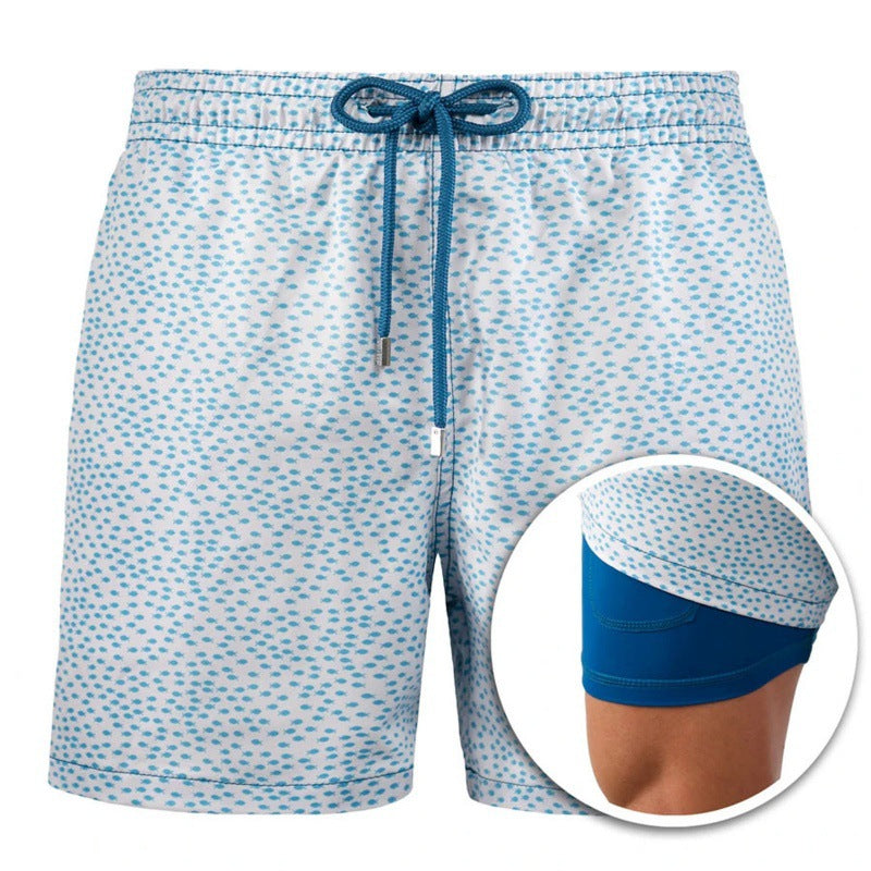 Men's Printed Beach Shorts
