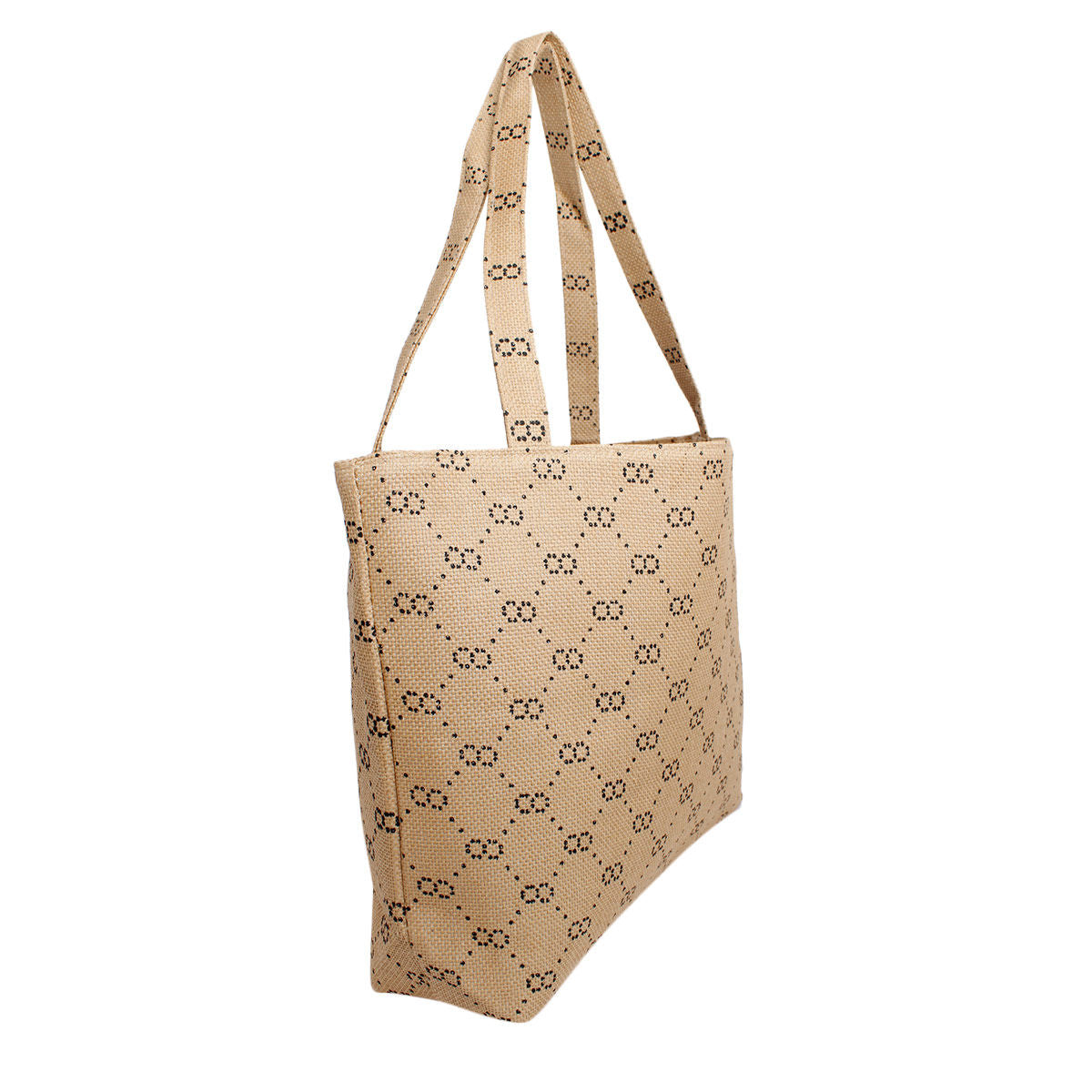 Tote Luxe Link Khaki Bag for Women