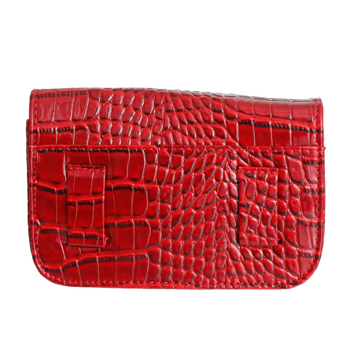 Red Croc Belt Bag