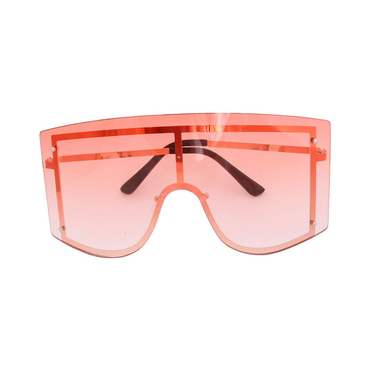 Orange Shield Shades - Bespoke Eyewear