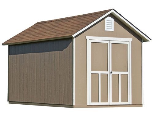 Handy Home Meridian Wooden Storage Shed – Multiple Sizes